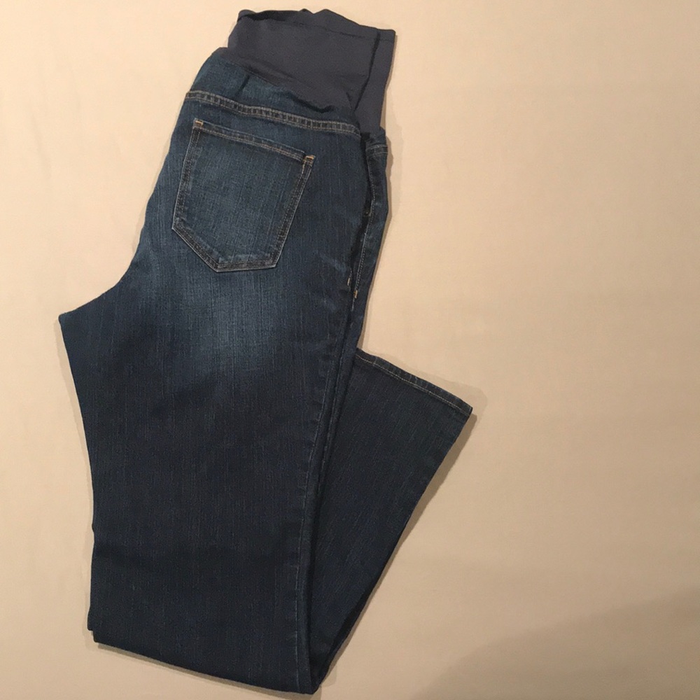 Full belly panel jeans